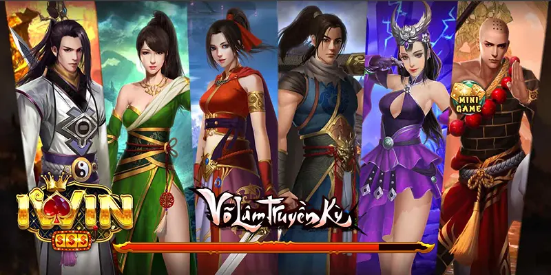 Chơi Slot Võ Lâm Truyền Kỳ tại iwin
