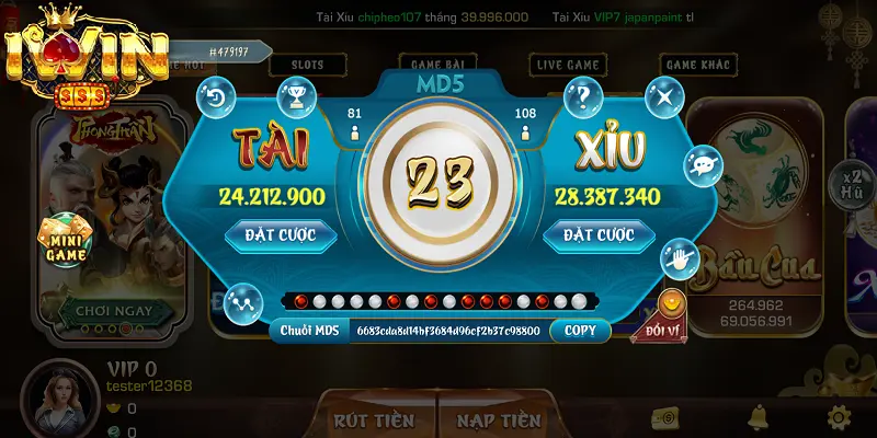Đắm Chìm Trong Thế Giới Tài Xỉu Md5 Tại Nhà Cái iwin 8 Tài Xỉu Md5 Tại Nhà Cái iwin